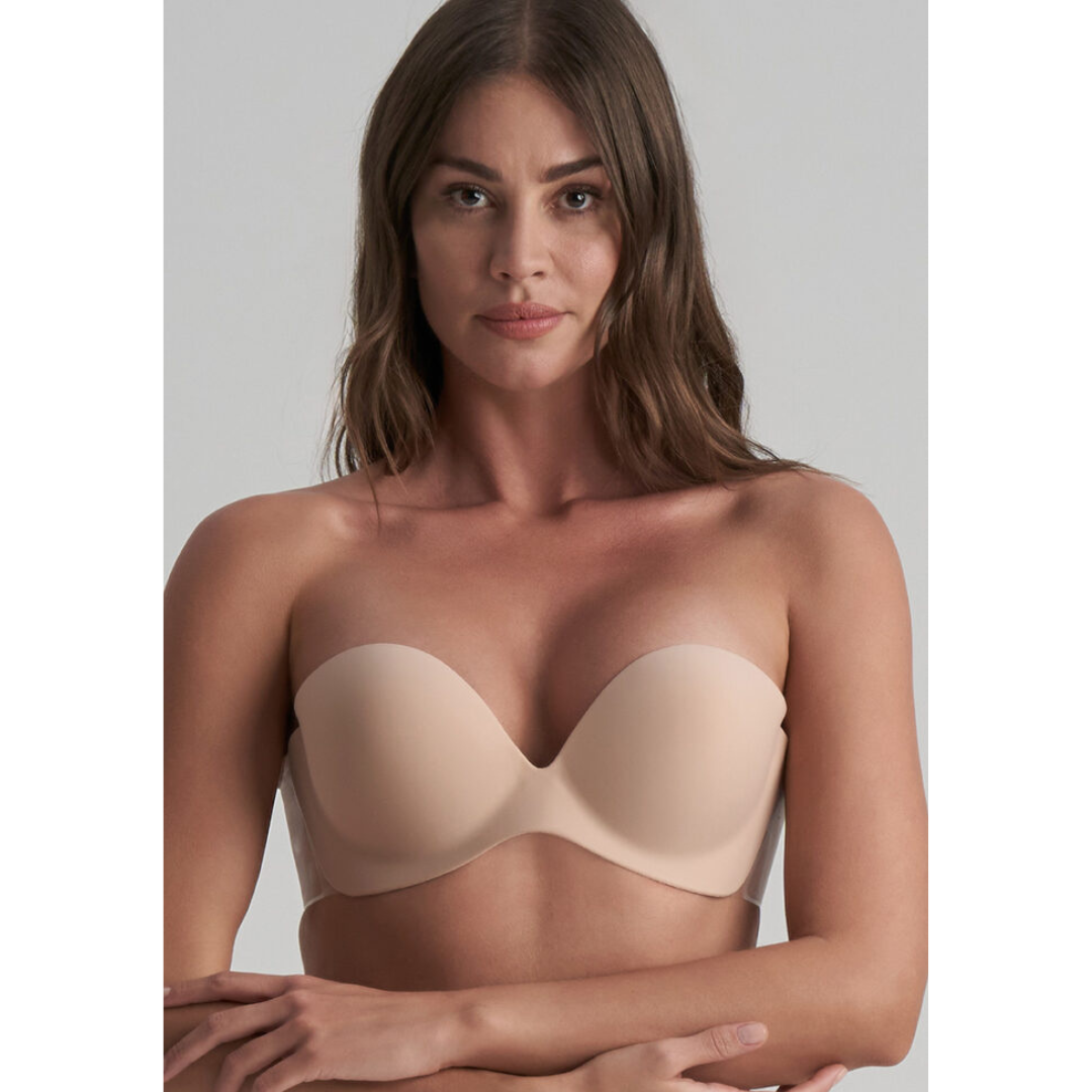 Strapless Con Adhesivo  DIVABRA