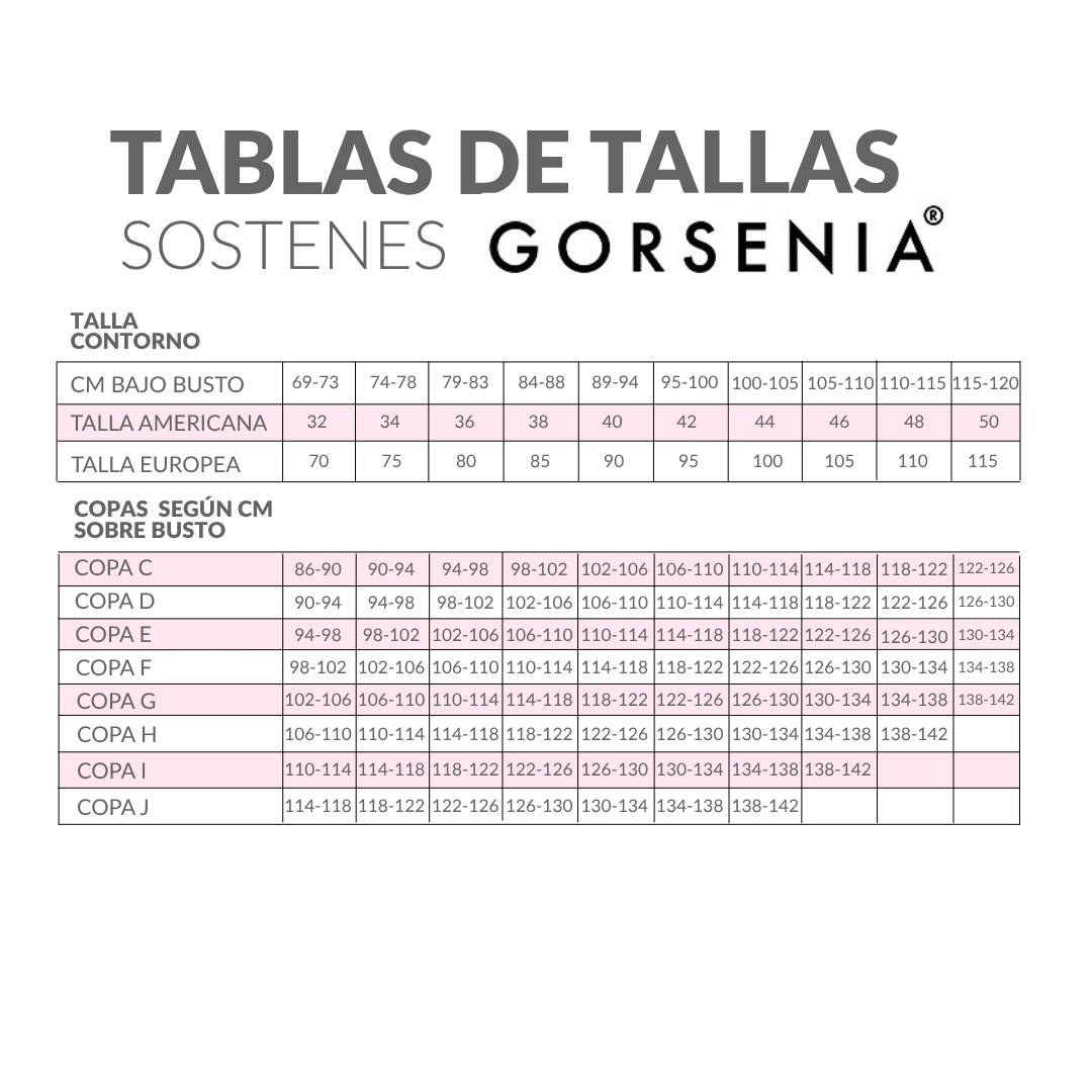 Sostén Isla Gorsenia GSK934