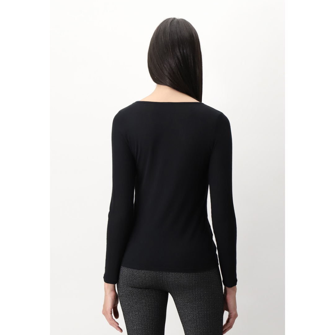 Camiseta Perfect Line Cashmere Manga Larga Oroblu OB67055
