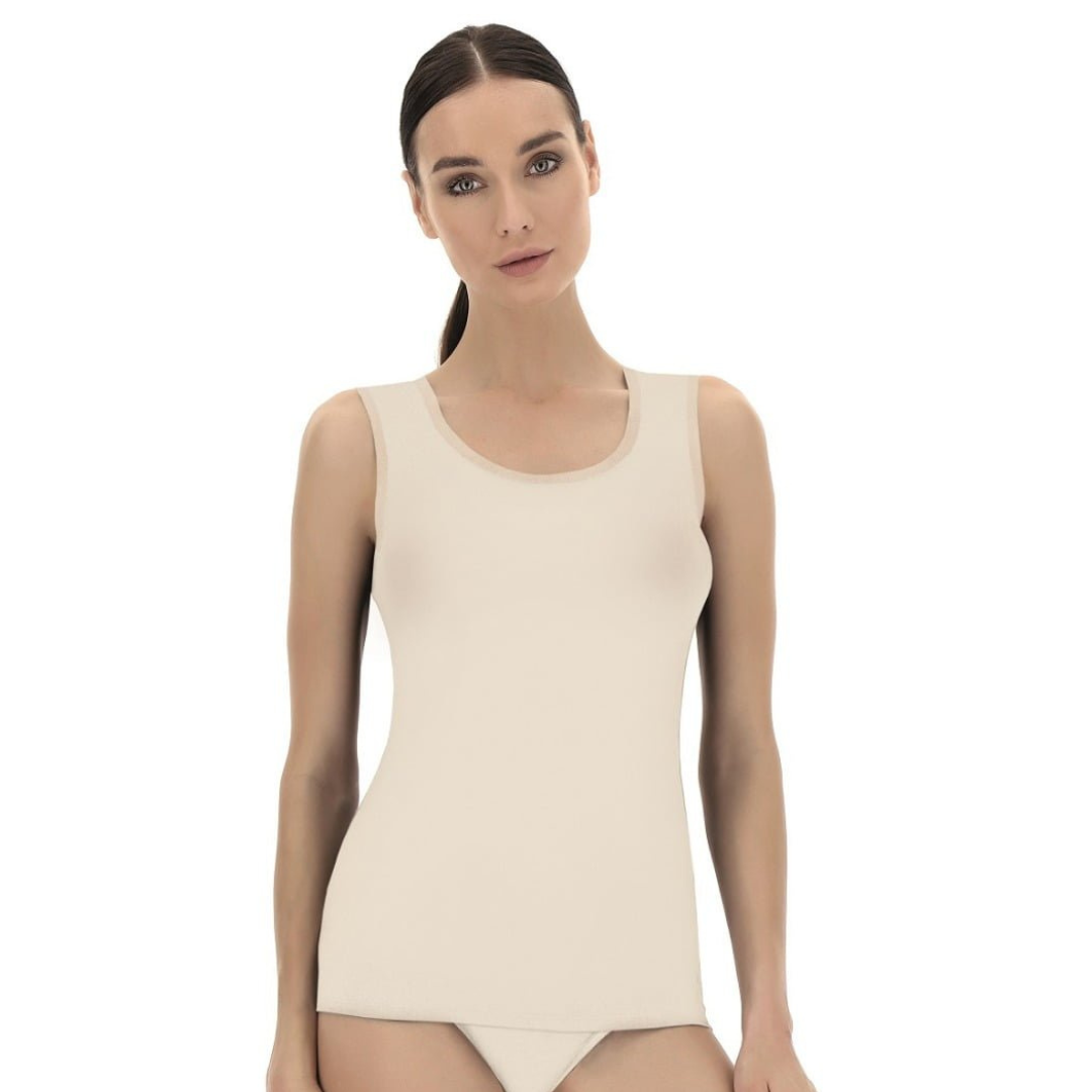 Camiseta Perfect Line Modal Sin Mangas Oroblu OB01648