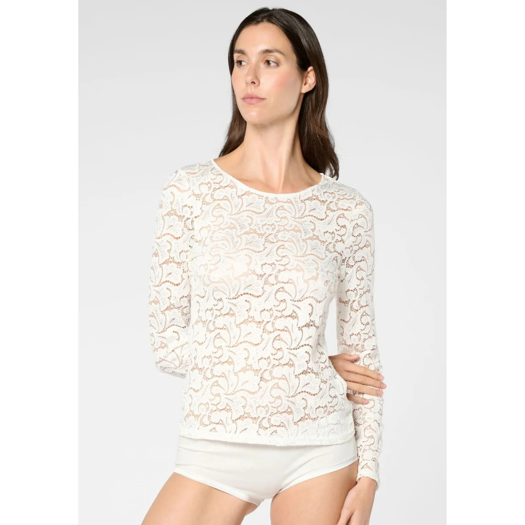 Polera Oroblu Glamour Encaje OBT68177