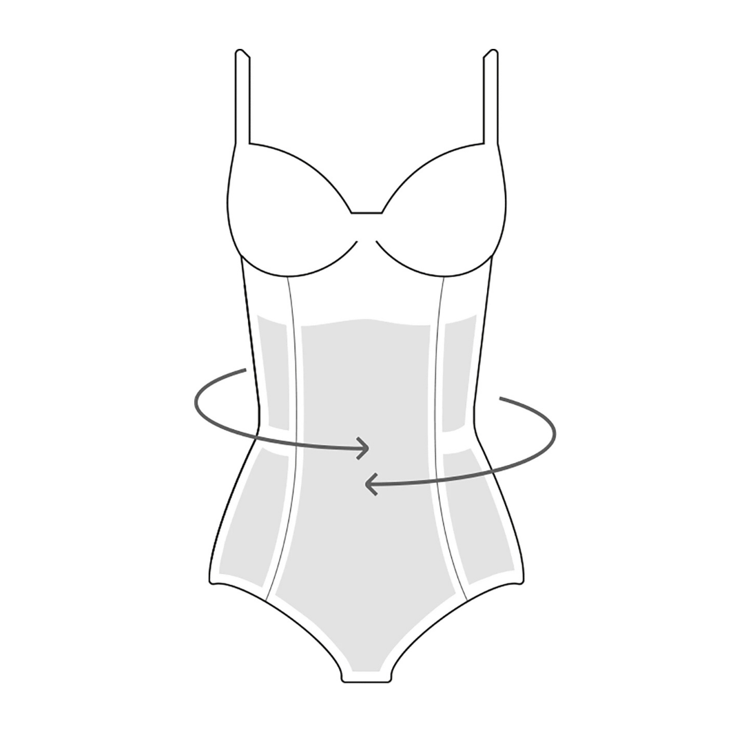 Traje de Baño Modelante Lurex  NA75155