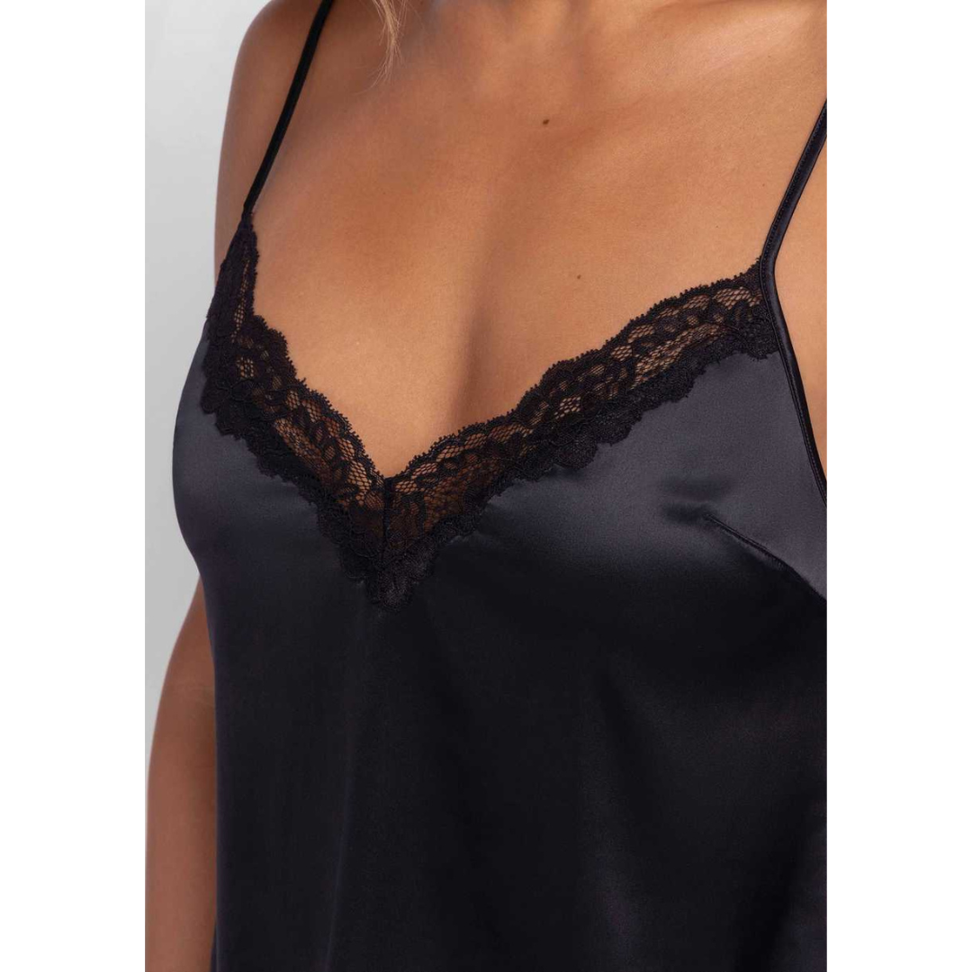 Pijama Corto Origins Shiny Black FXCA002